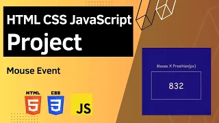 HTML CSS JavaScript Project - Mouse Event