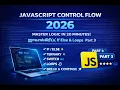 JavaScript If Else Loops Tutorial in Tamil 2026 Switch Ternary Loop Part 3
