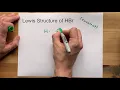 Draw the Lewis Structure of HBr hydrogen bromide