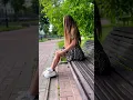 Download Lagu HOT GIRL TAKE OFF PANTIES IN THE PARK BENCH #girl #body #panties #gym #hot