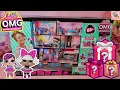 LOL Surprise OMG Doll House Unboxing LOL OMG Dollhouse Review Surprise Unboxing