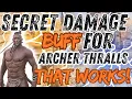 Secret Buff for Archer thralls that works - Conan Exiles