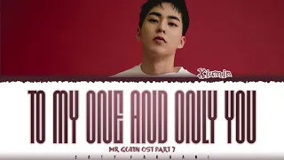 xiumin to my one and only you mr queen ost part 7 lyrics color coded han rom eng