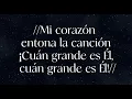 Cuán grande es Él / Agnus dei | Abigail Araujo Karaoke (Letra modificada en Agnus dei) 
