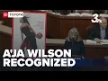 Las Vegas Aces star A ja Wilson honored on House floor for historic achievements