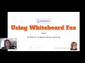 Quick Introduction to Whiteboard Fox online whiteboard tool