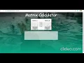 Matrix calculator using javascript