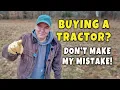 If only I knew then what I know now Why I bought the Kubota B2601 compact tractor MCG