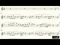 Tonight I Celebrate My Love For You (Peabo Bryson and Roberta Flack) Solo Alto Saxophone Sheet Music
