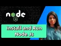 How to Install Node JS in Windows Run Node JS in VS Code Node JS Installation Install Node JS