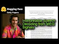 Interpretable Speech Decoding from MEG Signals