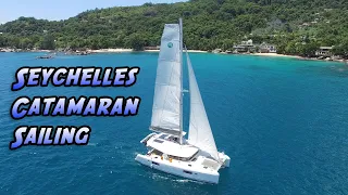Seychelles Catamaran Sailing – La Digue, Felicite, Anse La Farine, Praslin ep. 2