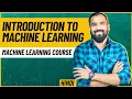 Introduction To Machine Learning ll Machine Learning Course Explained With RealLife Examples Hindi