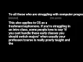 Reddit cscareerquestions To all those who are struggling with computer programming or doubting thei
