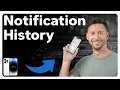 How To Check Notification History On iPhone