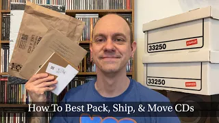 How To Best Pack Ship Move CDs