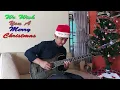 We Wish You A Merry Christmas - Rock Guitar Solo
