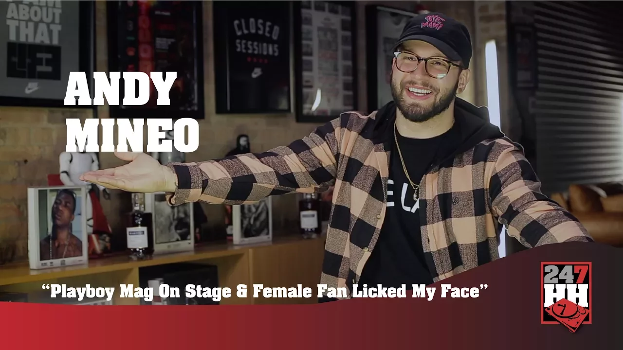 Andy Mineo - Playboy Mag On Stage & Female Fan Licked My Face (247HH Wild Tour Stories)