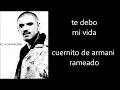 El Komander - Cuernito Armani Letra Lyrics
