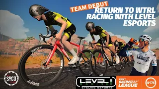 Return To WTRL Racing On Zwift With LEVEL Racing eSports