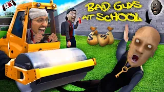 Download GET RICH for being a BAD GUY At SCHOOL!  FGTeeV classmates with Grandpa from Granny (Funny Game) MP3