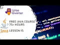 Free Java Course Lesson 15 Wise Quarter