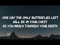 Download Lagu Bring Me The Horizon - One Day the Only Butterflies Left Will Be in Your Chest (Lyrics) ft. Amy Lee