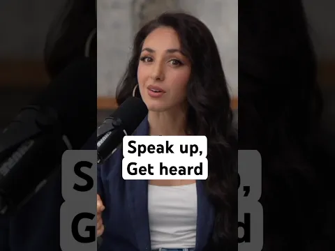 Struggling to speak up in meetings? Try this next time. @Dr.ShadeZahrai