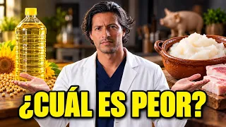 ACEITE VEGETAL vs MANTECA DE CERDO ¿Cuál es REALMENTE MALO?
