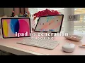 IPAD 10th GENERATION pink unboxing wallpaper connect Logitech k380 keyboard Pebble mouse