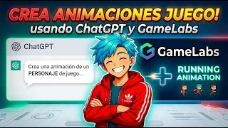 Cómo Crear Animaciones 2D/3D con ChatGPT y GameLabs (Paso a Paso)