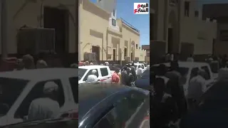 بركة أولياء الله مئات يزورون مسجد عبد الرحيم القنائى بعد صلاة الجمعة 
