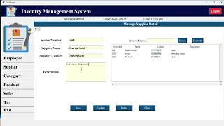 How to Build a Supplier Module in Inventory Management System using Python Tkinter