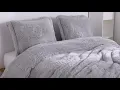 I Know You Know - Coma Inducer® Oversized Comforter - Quiet Gray