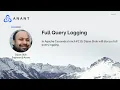 Apache Cassandra Lunch Full Query Logging