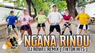 NGANA RINDU | Dj Rowel Remix | Tiktok Hits Dance Fitness | ZINTOFFEE PRODUCTION