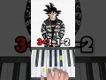 Download Lagu Dragon Ball Z Ultra Instinct Theme Piano Tutorial #shorts