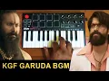 Lagu KGF - Mass Garuda Entry Bgm | Cover By Raj Bharath |#yash #ravi_basur