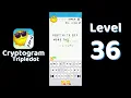Cryptogram Tripledot Level 36 Answer SolutionGuruji