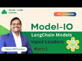 GenAI LLMs 7 Part 1 Model-IO Lang Chain Models Venkat Reddy AI Classes