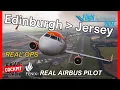 Download Lagu REAL Airbus Pilot Flies easyJet A320 | Edinburgh to Jersey | Full Flight MSFS 2024