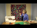 Fons Porter 60 Triangle Template for Triangle Units