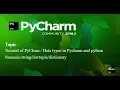 pycharm tutorial in hindi Data types in python or 7