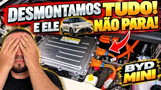 DESMONTEI UM BYD DOLPHIN MINI ZERO KM — E ELE AINDA ANDOU!
