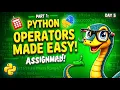 Day 5 Understanding Python Operators Part 1