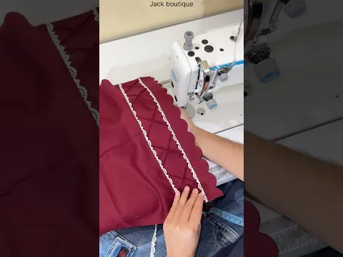 Cut work trousers ka very easy design || making at home cut work pant plazo design 2026