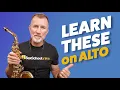 Beginner Saxophone Quickstart 3 - First 6 Notes on Alto Sax
