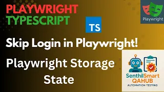 Playwright Storage State in Playwright Login Once Reuse Session Playwright Testing Tutorial