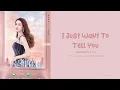 Download Lagu [OST of You Are My Glory] 《I Just Want To Tell You》Aska Yang (Eng|Chi|Pinyin)
