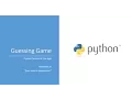 Create a Python Guessing Game Application